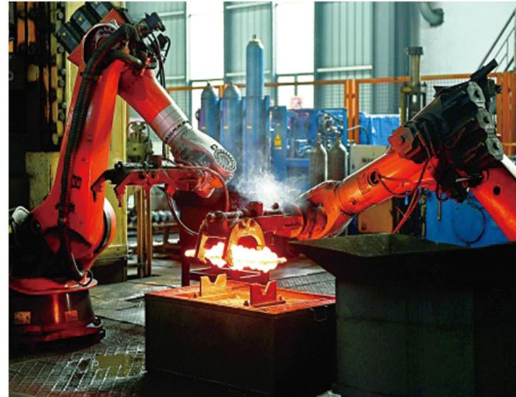 Forging automatic production line